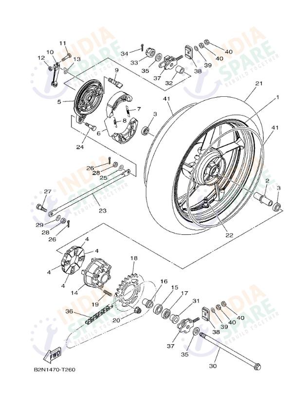 REAR WHEEL